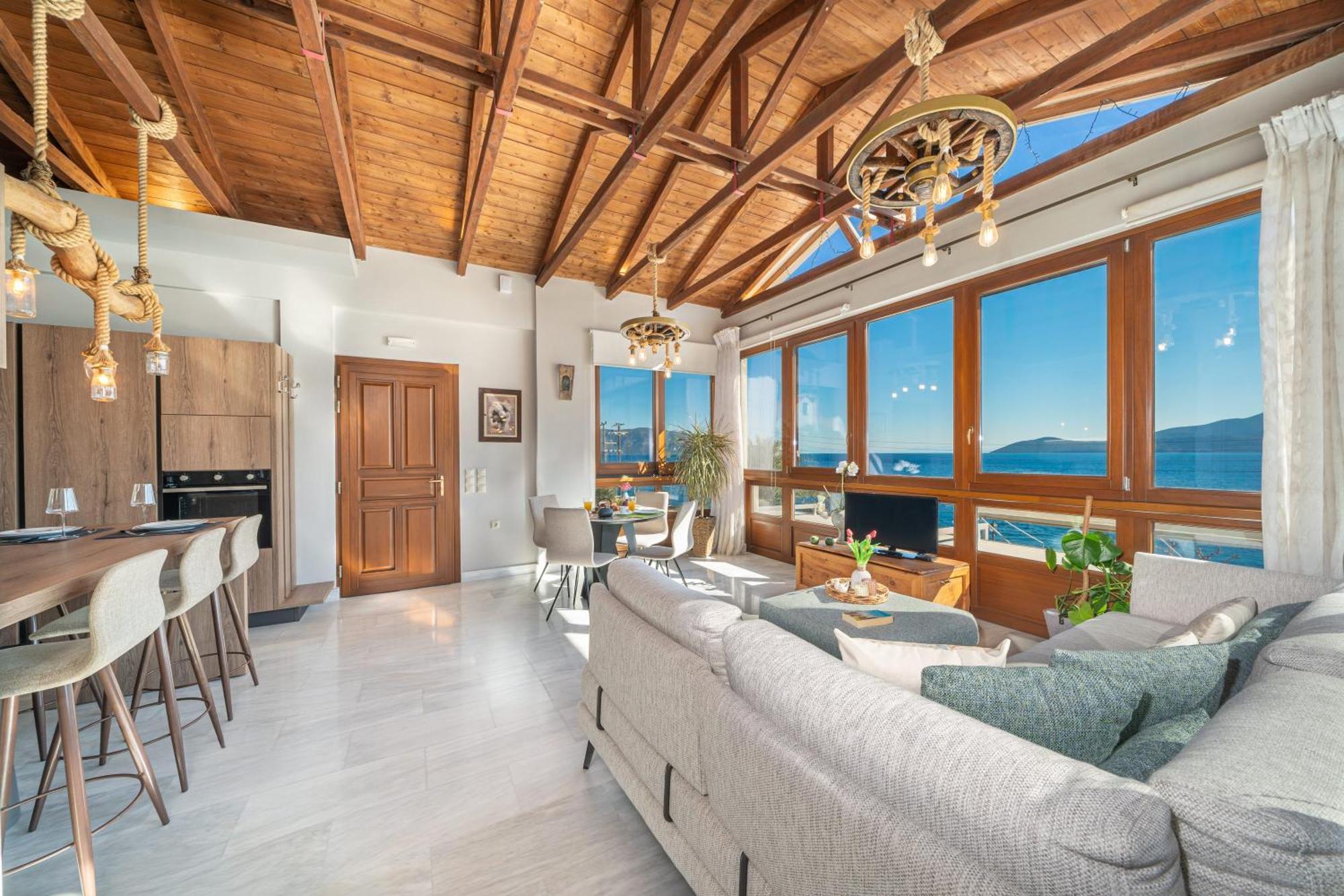 Sea Rock Apartment Αγία Ευφημία Εξωτερικό φωτογραφία